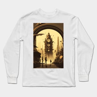 The Steam-Powered Metropolis Long Sleeve T-Shirt